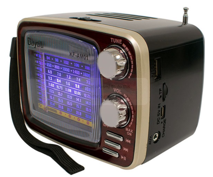 📻 Radio Buytiti KF-AM01 Estilo Retro con Radio AM/FM