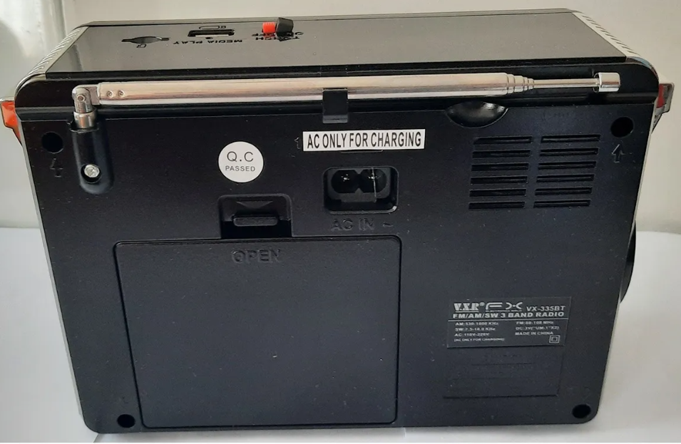 🧰 Radio Digital FX VX-335BT