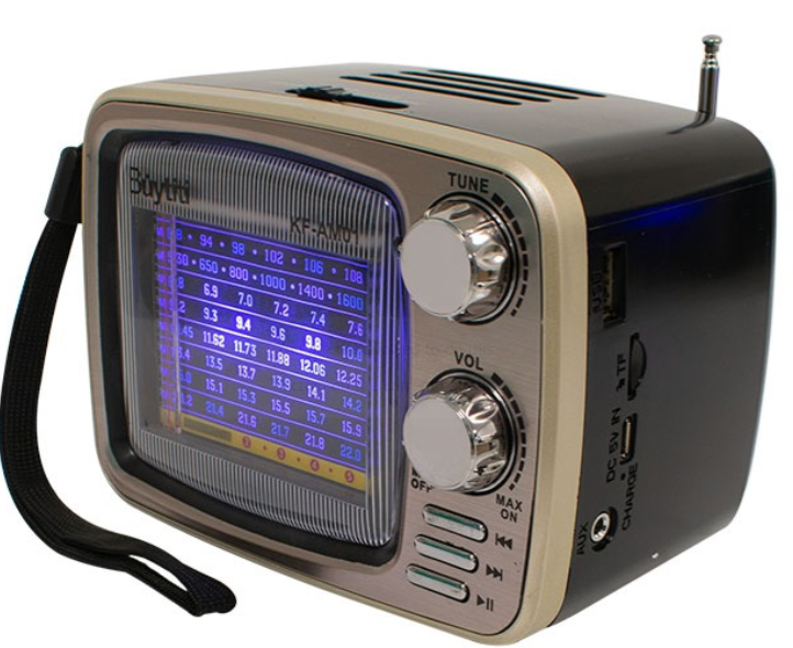 📻 Radio Buytiti KF-AM01 Estilo Retro con Radio AM/FM