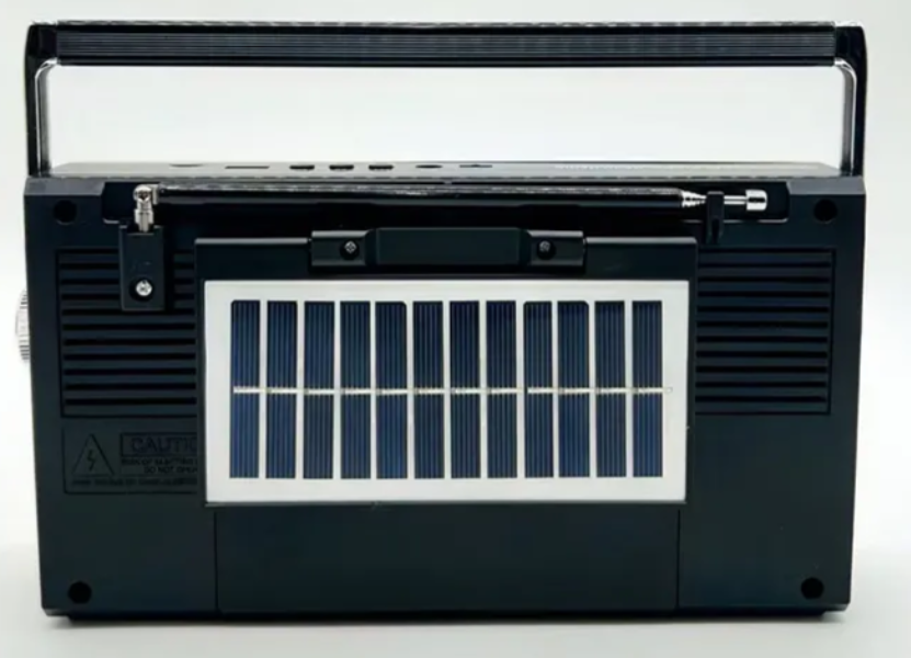 đź“» Radio Retro GOLON RX-4500BS – 4" con Bluetooth, 10 Bandas, Solar y BaterĂa Recargable
