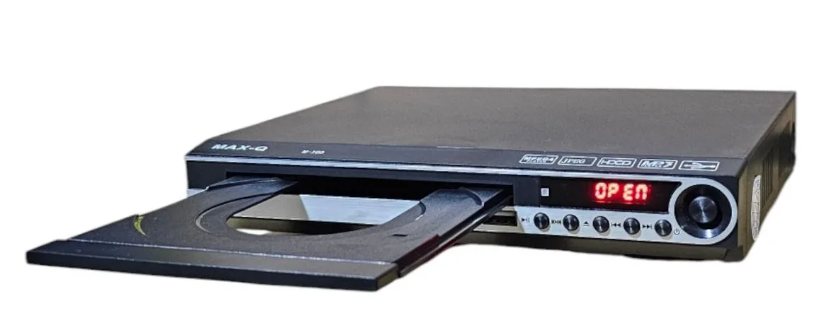 🎬 Reproductor de DVD MAX-Q M-110 – Multiregión con USB y Control Remoto