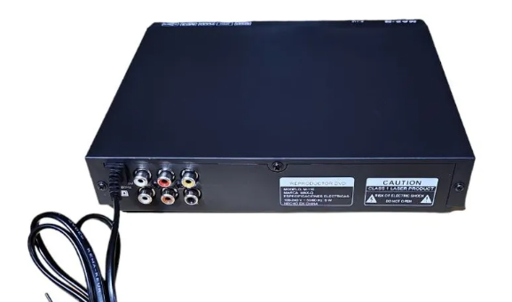 🎬 Reproductor de DVD MAX-Q M-110 – Multiregión con USB y Control Remoto