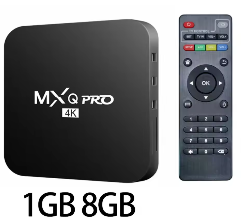 📺 TV Box 4K MXQ Pro – Centro Multimedia con Android y Resolución Ultra HD