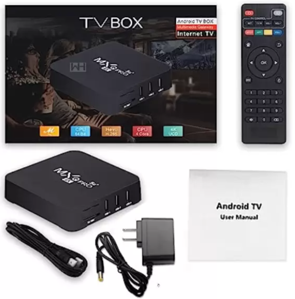 📺 TV Box 4K MXQ Pro – Centro Multimedia con Android y Resolución Ultra HD