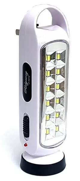 💡 Lámpara de Emergencia Ridgeway LT-70112 – Luz Recargable con Linterna LED