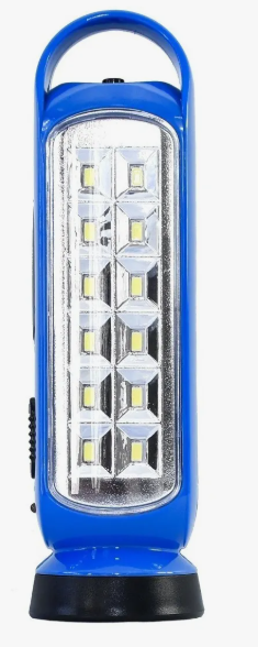 💡 Lámpara de Emergencia Ridgeway LT-70112 – Luz Recargable con Linterna LED