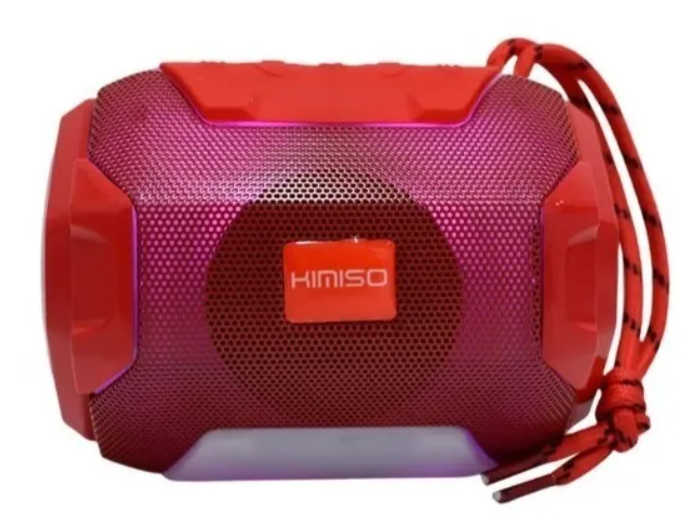 🔊 Bocina Bluetooth 3" A005 – Portátil con Luces LED