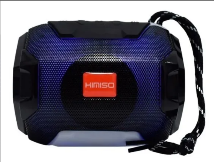 🔊 Bocina Bluetooth 3" A005 – Portátil con Luces LED