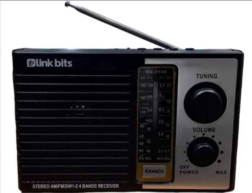📻 Radio Portátil Link Bits RD-214B – Radio AM/FM/SW con Bluetooth y USB
