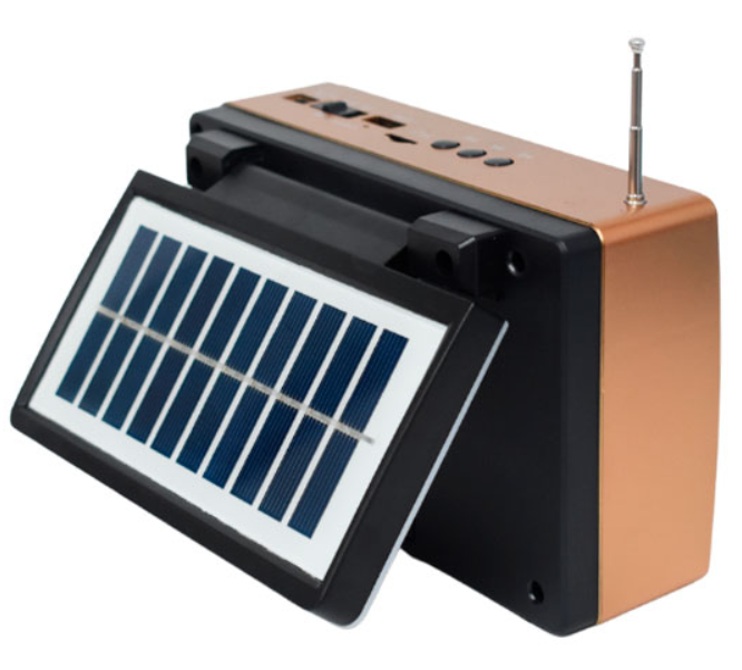 📻 Radio Portátil KTF-1488 – AM/FM/SW con Bluetooth, Panel Solar y Linterna LED