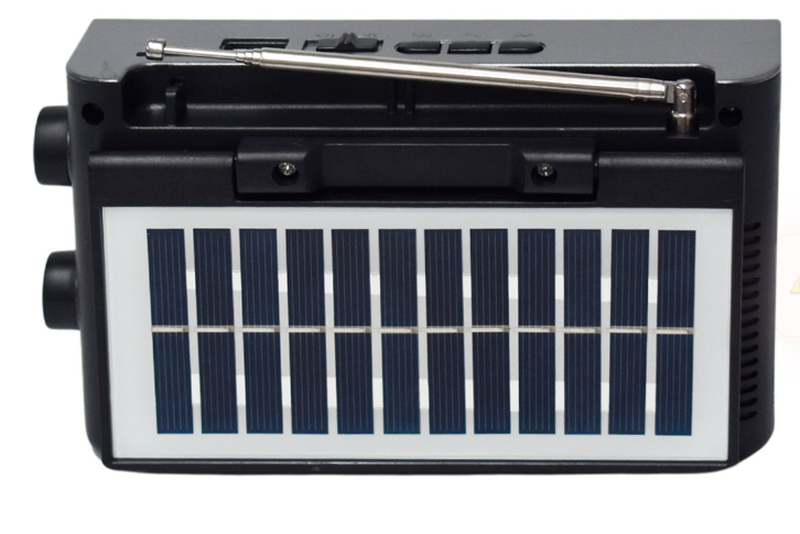 📻 Radio Portátil KTF-1481 – AM/FM/SW con Bluetooth, Linterna y Panel Solar