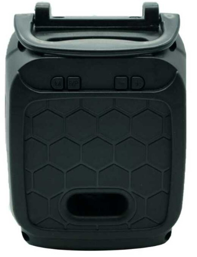🔊 Bocina Portátil Kimiso 3" KMS-1183 – Bluetooth 5.0 con Luces LED y Radio FM