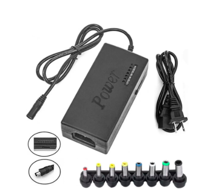 🔌 Cargador Universal para Laptop 12–24V con 8 Puntas