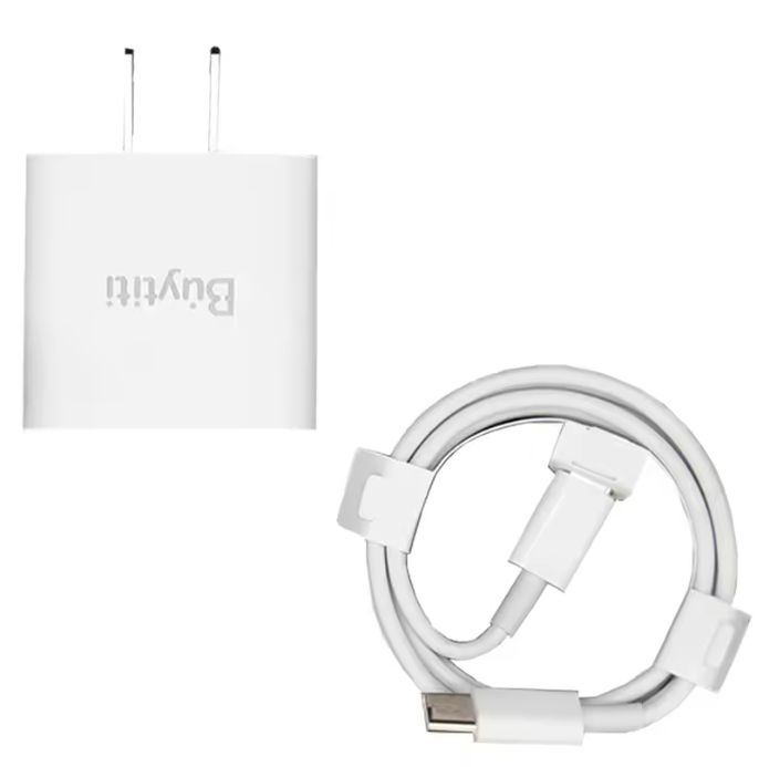 ⚡ Cargador Rápido USB-C 60W Buytiti CAR-701 – Blanco