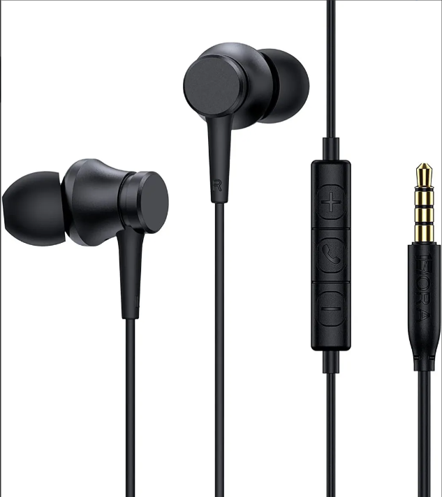 🎧 1Hora AUT111 – Audífonos Alámbricos In-Ear con Micrófono 3.5mm