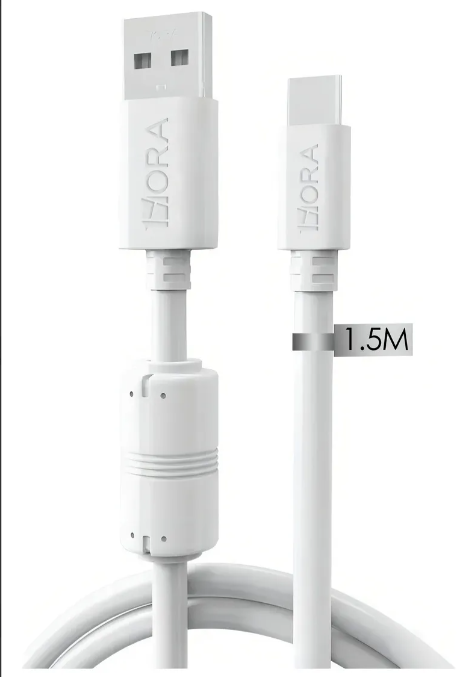 🔌 Cable Tipo C 1Hora CAB150 – 1.5 metros, Carga Rápida Reforzado 2.0