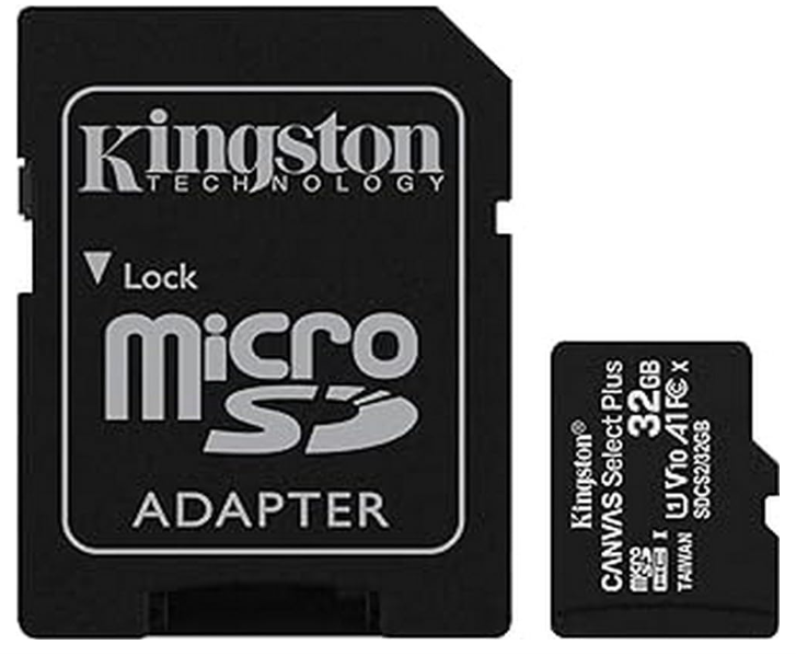 📦 Tarjeta de Memoria Kingston microSDHC 32GB