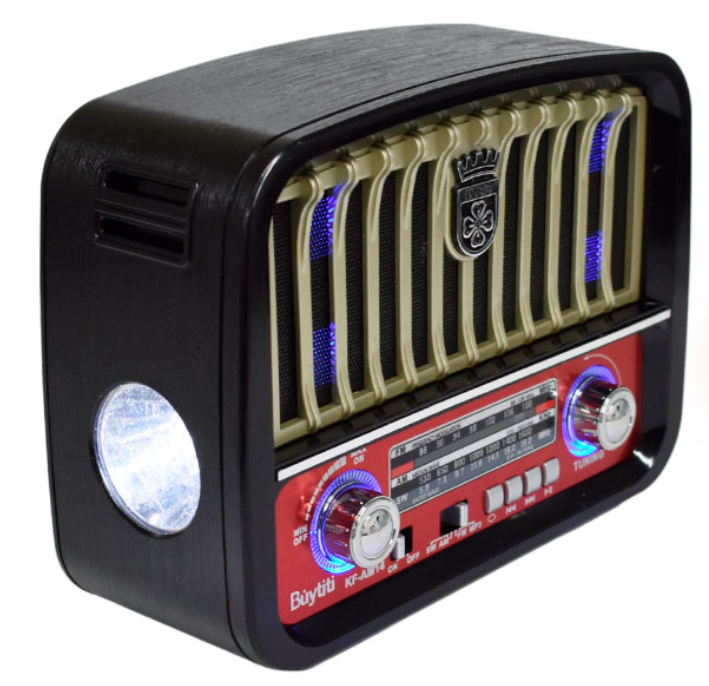 🧰 Radio Vintage KF-AM14 con Bluetooth