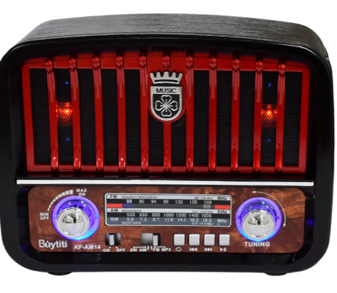 🧰 Radio Vintage KF-AM14 con Bluetooth