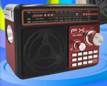 🧰 Radio Bluetooth FX VX-338BT (4")