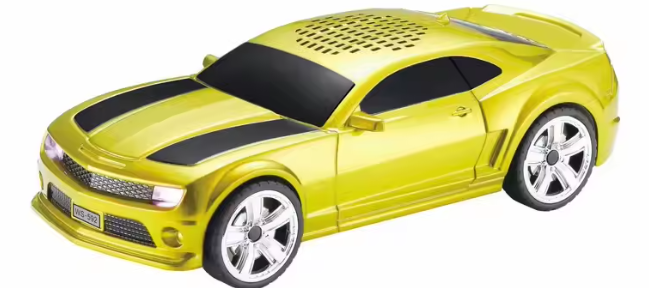 🧰 Bocina Bluetooth WS-592 con diseño de automóvil deportivo Camaro 3"