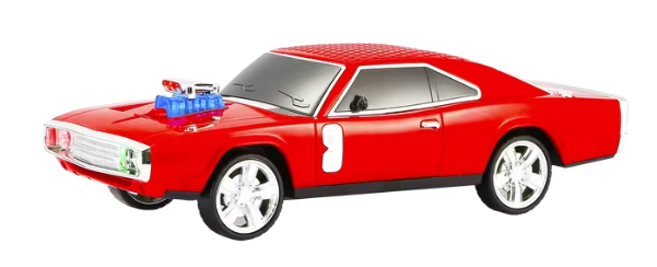 🧰 Bocina Bluetooth WS-1968 con diseño de automóvil clásico DODGE 3"