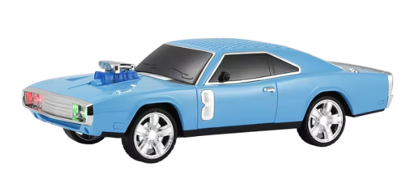 🧰 Bocina Bluetooth WS-1968 con diseño de automóvil clásico DODGE 3"