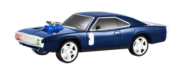 🧰 Bocina Bluetooth WS-1968 con diseño de automóvil clásico DODGE 3"