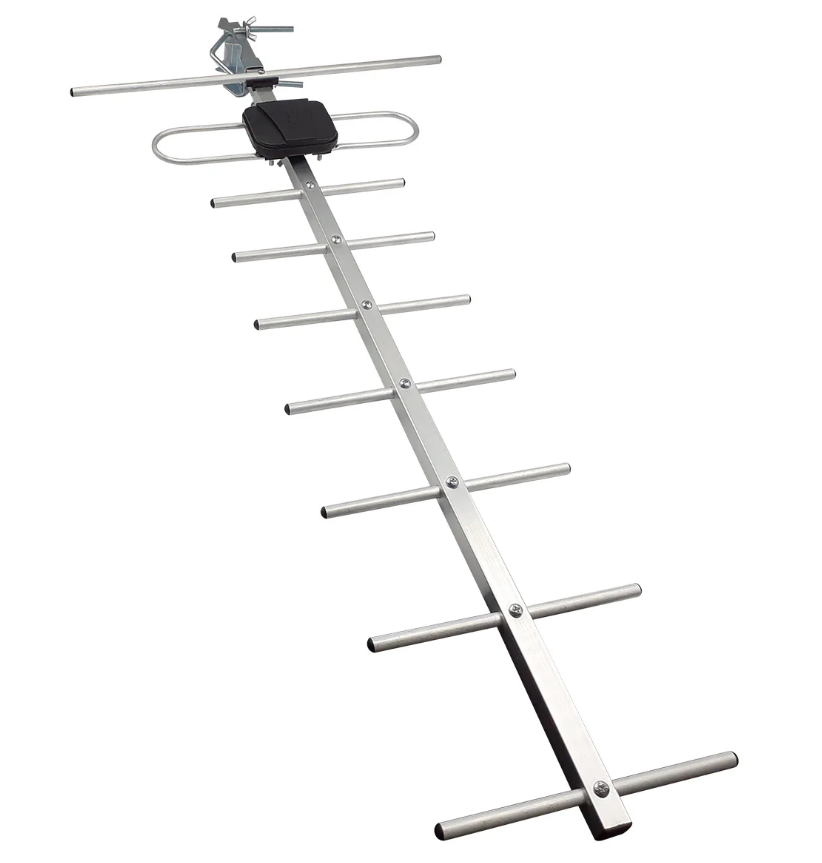 📡 Antena Aérea Exterior Link Bits EXHD02 – 12 Elementos, Alta Definición