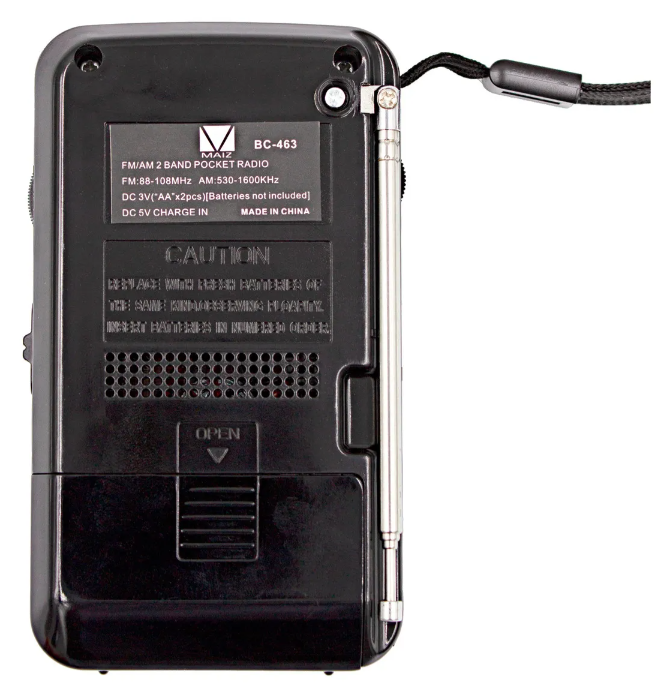 đź“» Radio Portátil de Bolsillo MaĂz BC-463 – AM/FM
