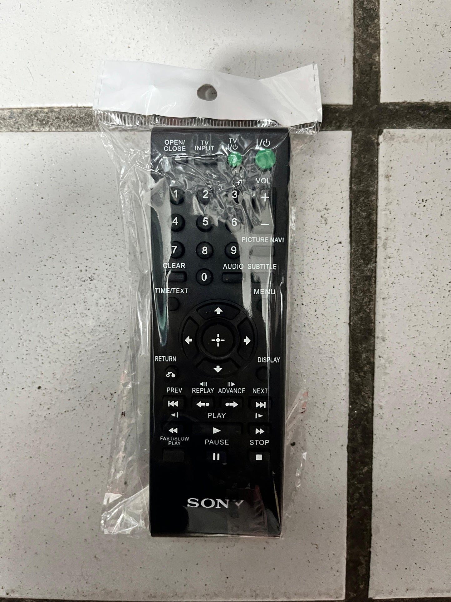 Control SONY 2