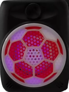 🔊 Bocina Bluetooth MAIZ YM-326 – 3" con Luces LED y Radio FM