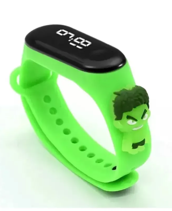🕒 Reloj Infantil Pulseira Digital LED – Pulsera de Silicona con Pantalla Táctil