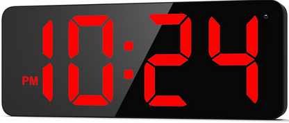 🕒 Reloj LED de Escritorio Gaosiio DS-3806L – Pantalla Espejo con Fecha y Temperatura