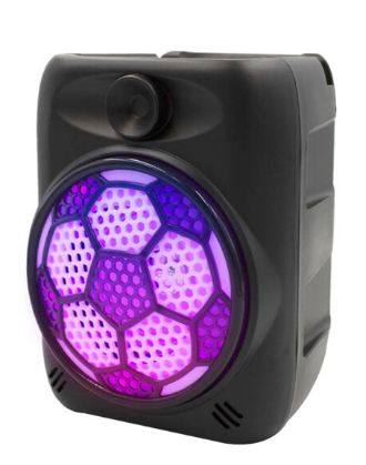 🔊 Bocina Bluetooth MAIZ YM-326 – 3" con Luces LED y Radio FM