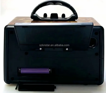 📻 Radio Retro Golon RX-BT8080S – AM/FM/SW con Bluetooth, Panel Solar y Estilo Vintage