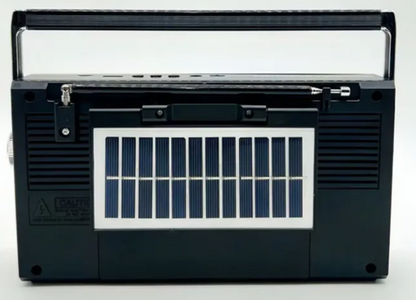 📻 Radio Retro GOLON RX-4500BS – 4" con Bluetooth, 10 Bandas, Solar y Batería Recargable