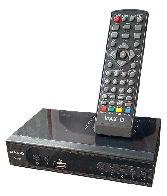 📺 Decodificador MAX-Q M-700 – Receptor Digital de Alta Definición