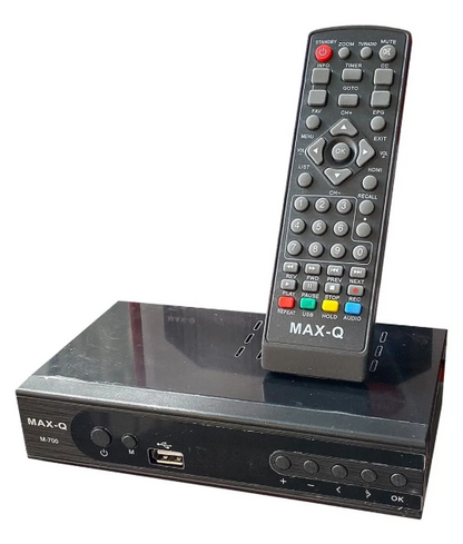 📺 Decodificador MAX-Q M-700 – Receptor Digital de Alta Definición