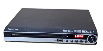 🎬 Reproductor de DVD MAX-Q M-110 – Multiregión con USB y Control Remoto