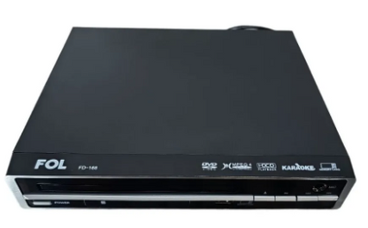 📀 Reproductor de DVD FOL FD-118A – Multiformato con USB y Función de Karaoke