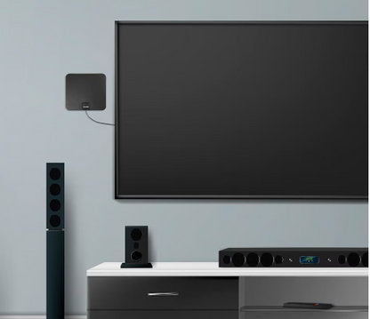 📡 Antena HDTV Ultra Plana para Interiores Steren ANT-9028 – Diseño Compacto y Recepción de Alta Definición