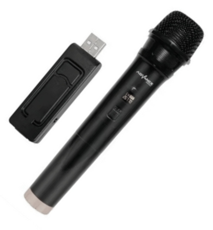 🎤 Micrófono Inalámbrico FX MIC-101 – Libertad de Movimiento y Conectividad Versátil