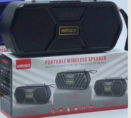 🔊 Bocina Kimiso 3" KM-510 – Portátil, Recargable, con Radio FM y Bluetooth