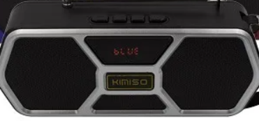 🔊 Bocina Kimiso 3" KM-510 – Portátil, Recargable, con Radio FM y Bluetooth