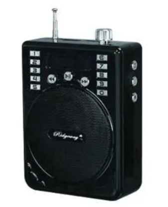 🔊 Bocina Portátil Ridgeway 3" SPE-558W – Sonido Potente y Diseño Elegante
