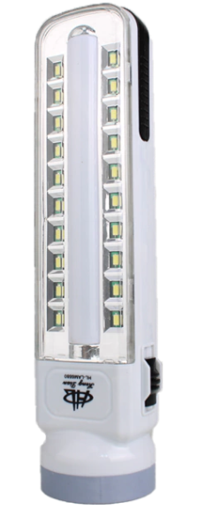 💡 Lámpara de Emergencia Recargable HL-LAM6680 – Iluminación LED de Alta Potencia