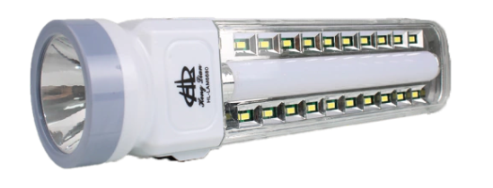 💡 Lámpara de Emergencia Recargable HL-LAM6680 – Iluminación LED de Alta Potencia
