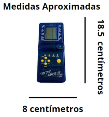🎮 Juego Clásico Tetris – Consola Portátil Brick Game 9999 en 1