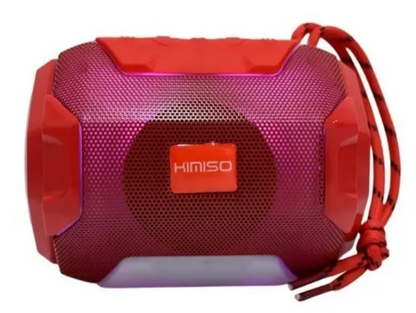 🔊 Bocina Bluetooth 3" A005 – Portátil con Luces LED